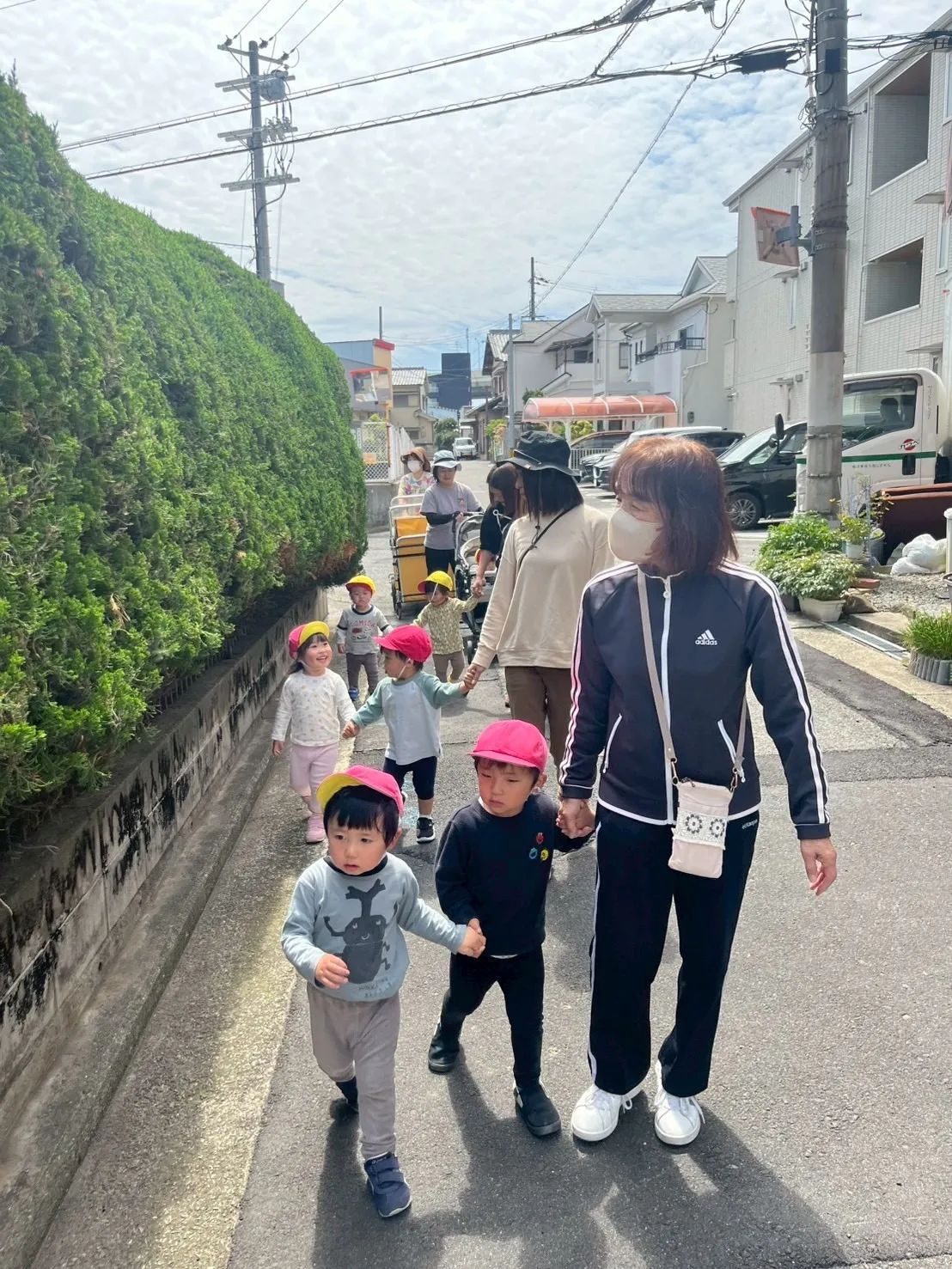 公園までお散歩にいったよ!