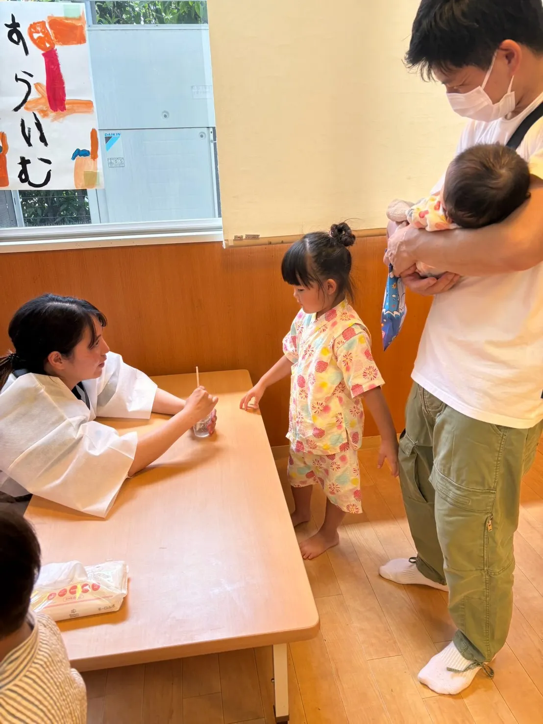 夏祭りに行ったよ!
